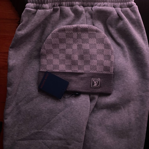 Louis Vuitton Brown Knit Beanie - Picture 2 of 5